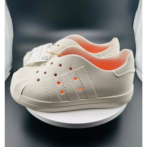 Adidas Adifom Superstar 360 Kids Shoes – Wonder Beige/Solar Orange IG0218 Sz 2.5 - Picture 7 of 7